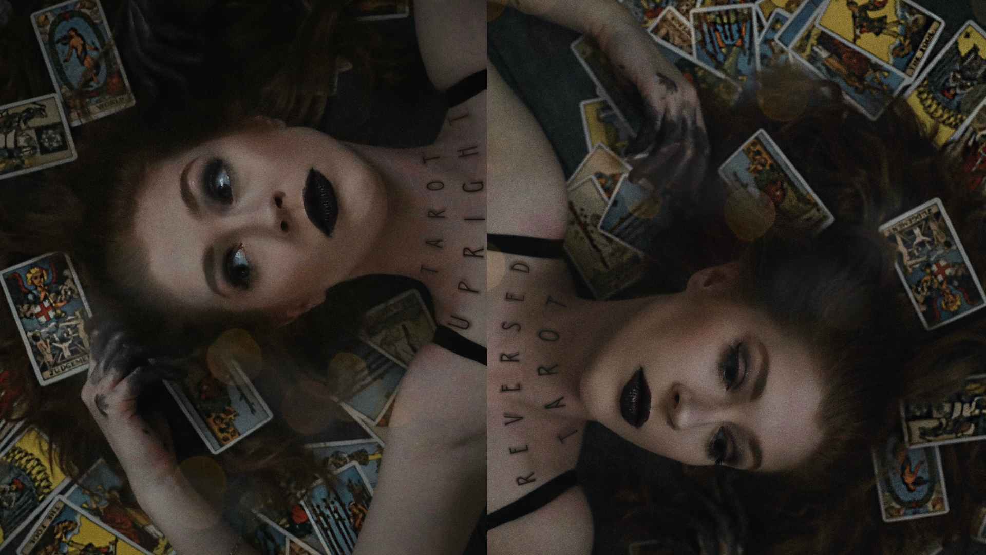 TAROT UPRIGHT & REVERSED – Doppel-EP Cover